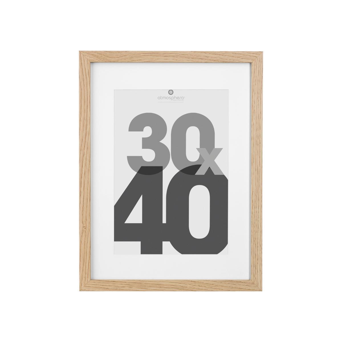 CADRE PHOTO NATUREL EVA 30X40CM