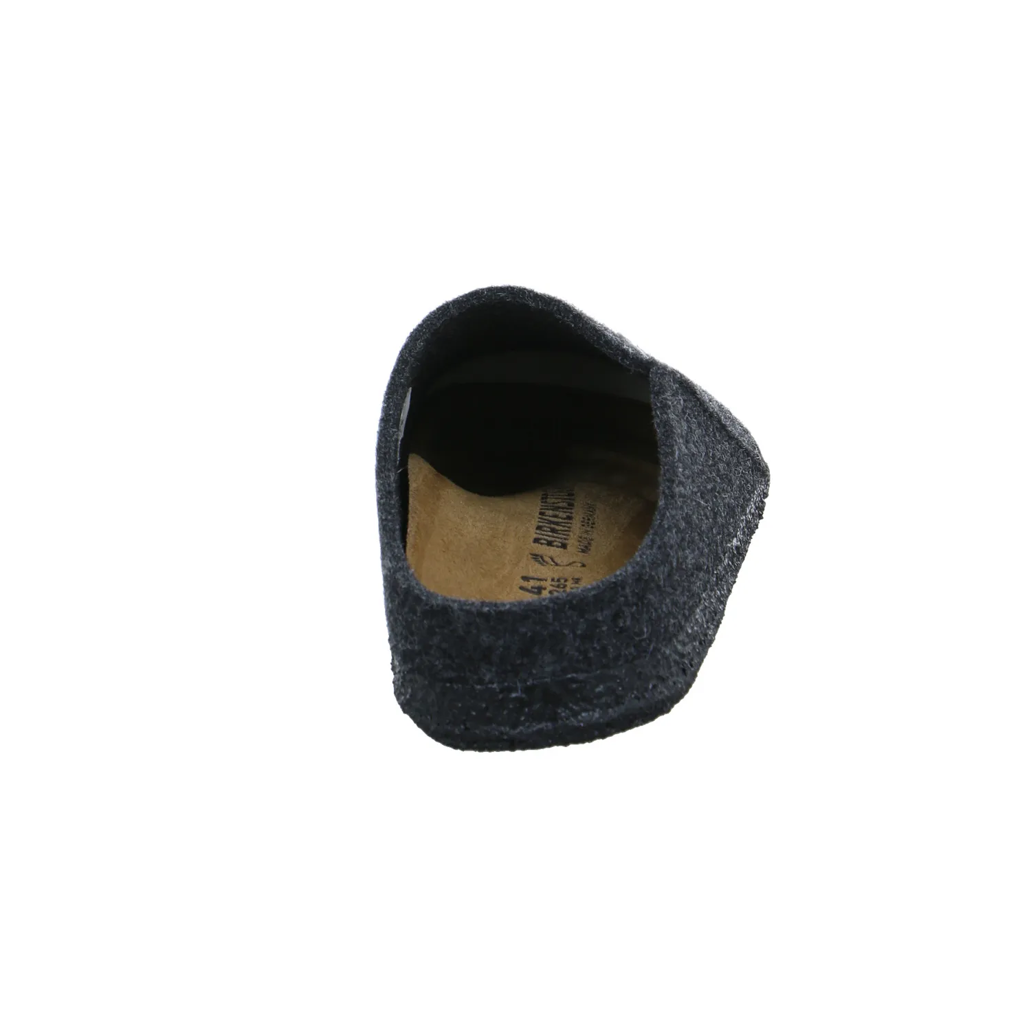 BIRKENSTOCK Hausschuhe Grau Textil