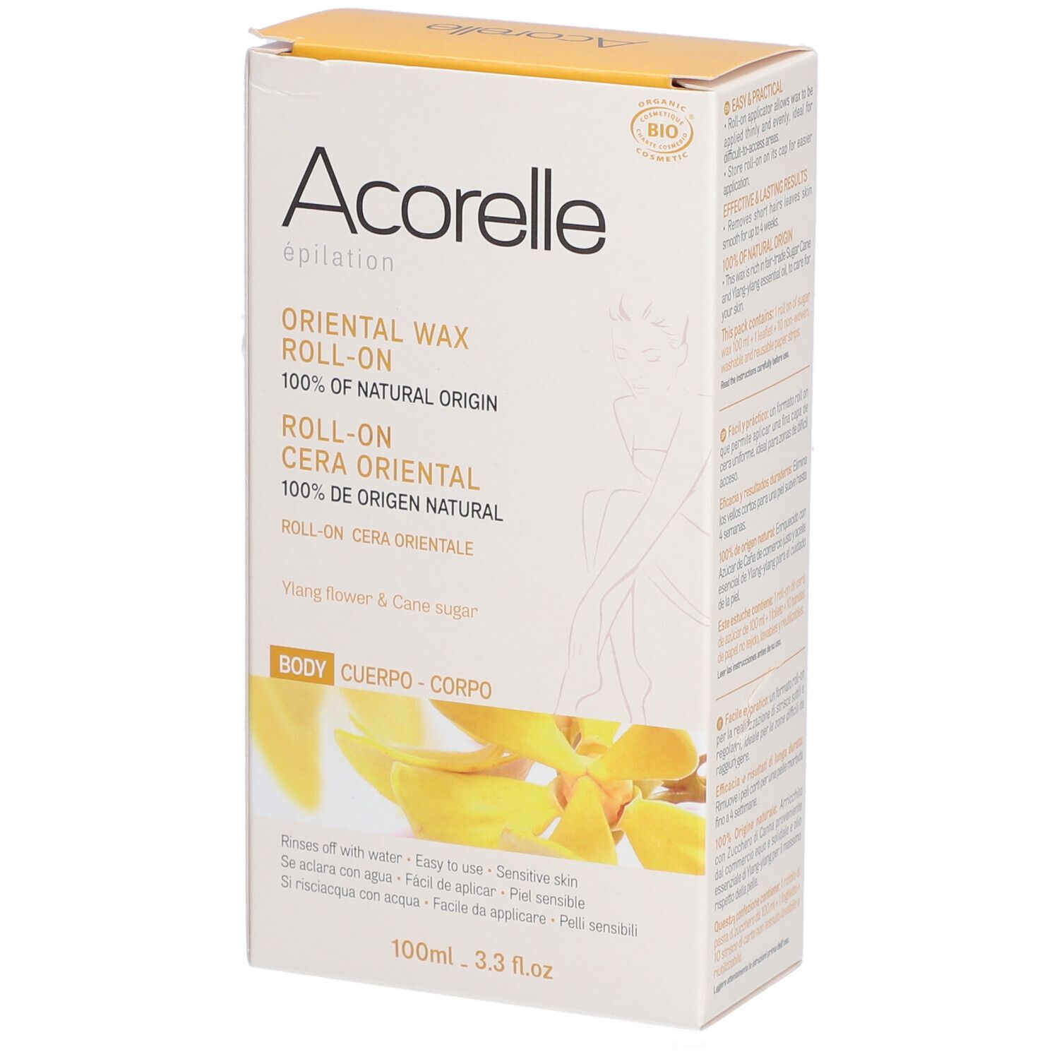 Acorelle Roll On Orientalisches Wachs 100ml