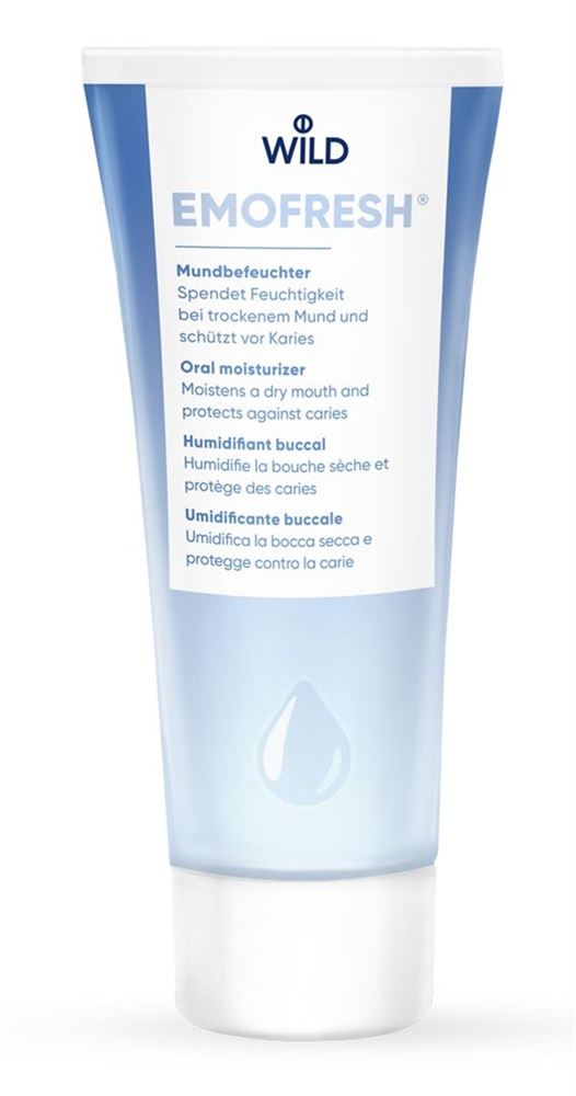 EMOFRESH Mundbefeuchter<br>75 ml, Tube, Gel zur Anwendung in der Mundhöhle
