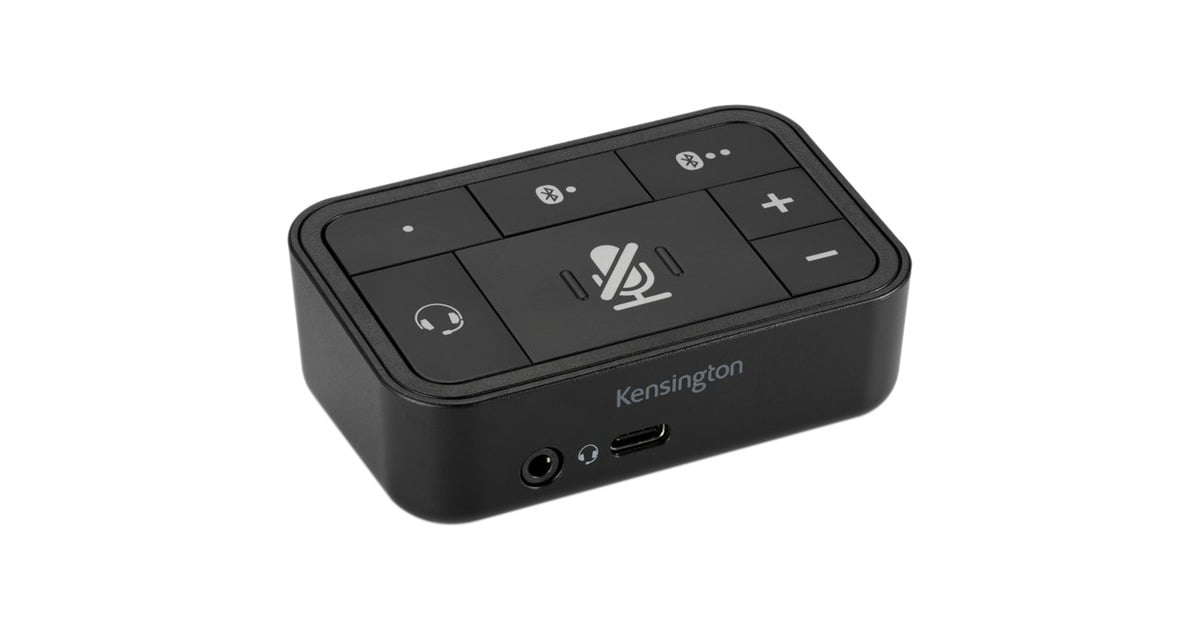 KensingtonUniversal 3-in-1 Pro Audio Headset Switch  (Bluetooth, USB, 3,5mm Audio)