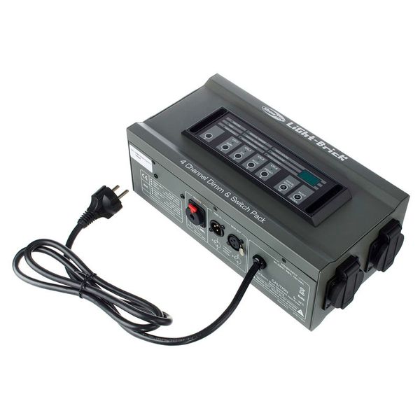 Showtec Lightbrick 4-kanal Dimmer Pack DMX