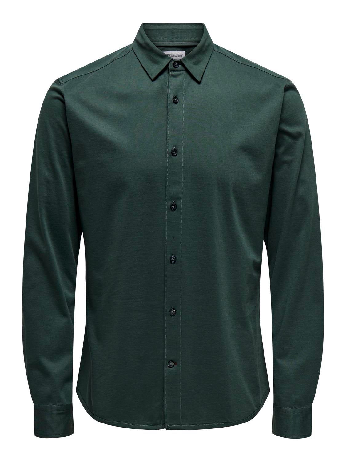 ONSROBIN Hemd Darkest Spruce