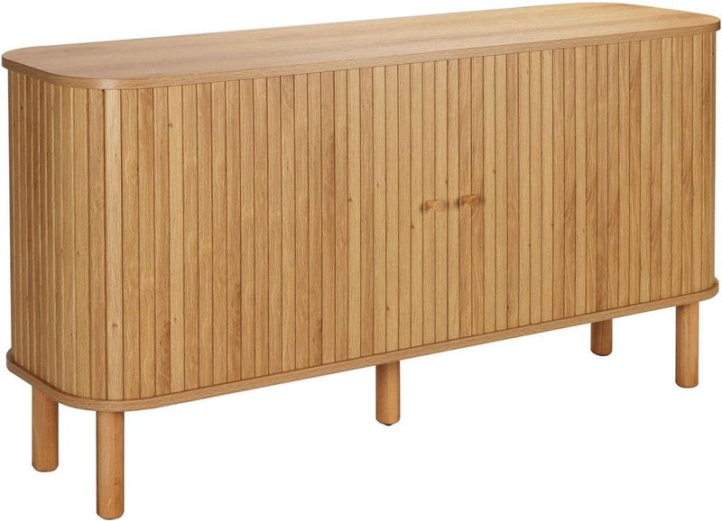 Oviala - Taylor - Dressoir - Licht Hout - 2-deurs - 140 cm