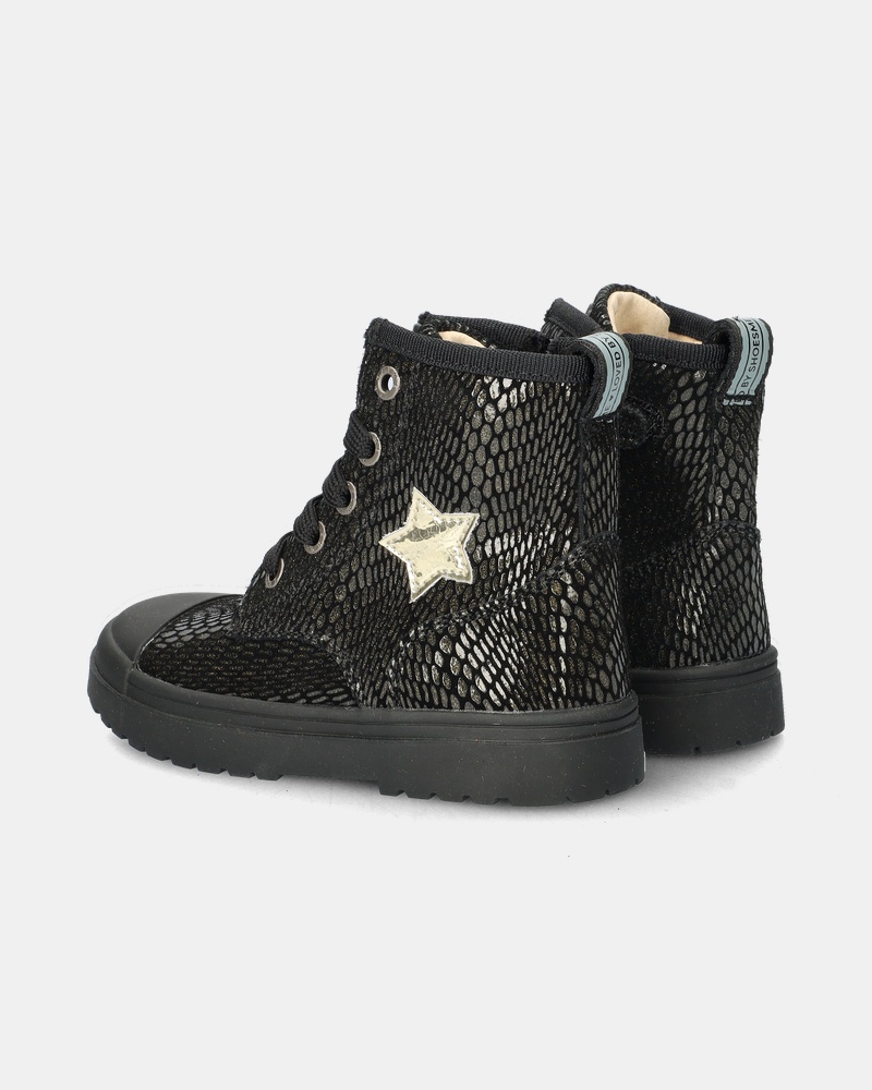 Shoesme Veterboots  - zwart