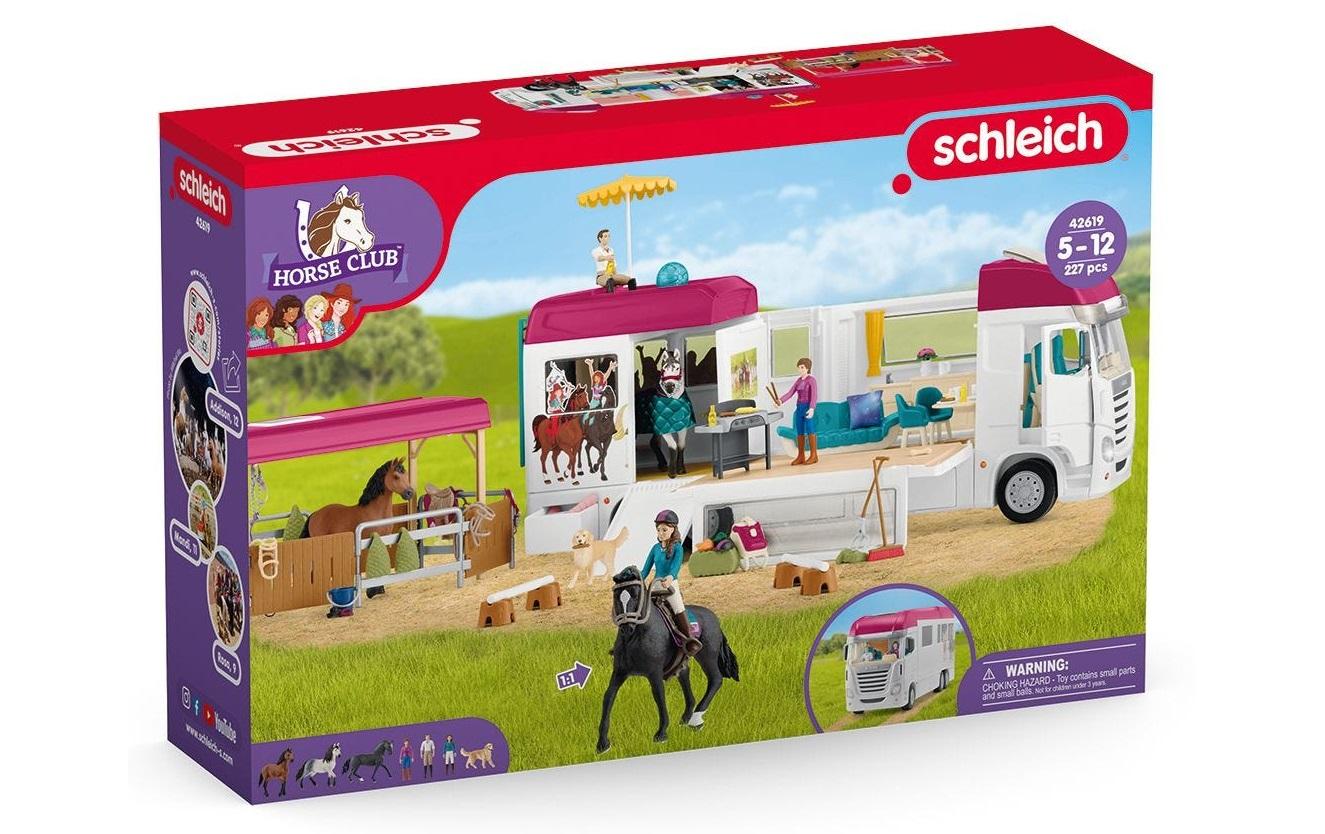 Spielfigurenset Horse Club Pferdetransporter<br>Umfangreiches Pferde-Spielset