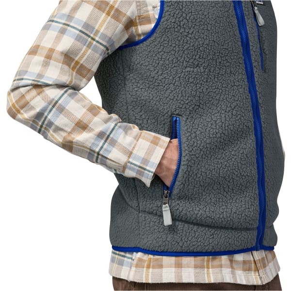Veste polaire PATAGONIA M'S RETRO PILE VEST NOUVEAU GREEN