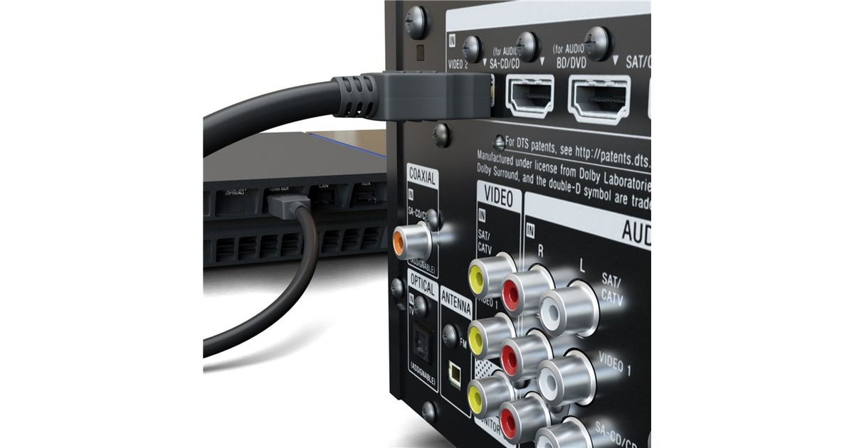 goobayUltra High-Speed HDMI 2.1 kabel met Ethernet  (Zwart, 1,5 meter)