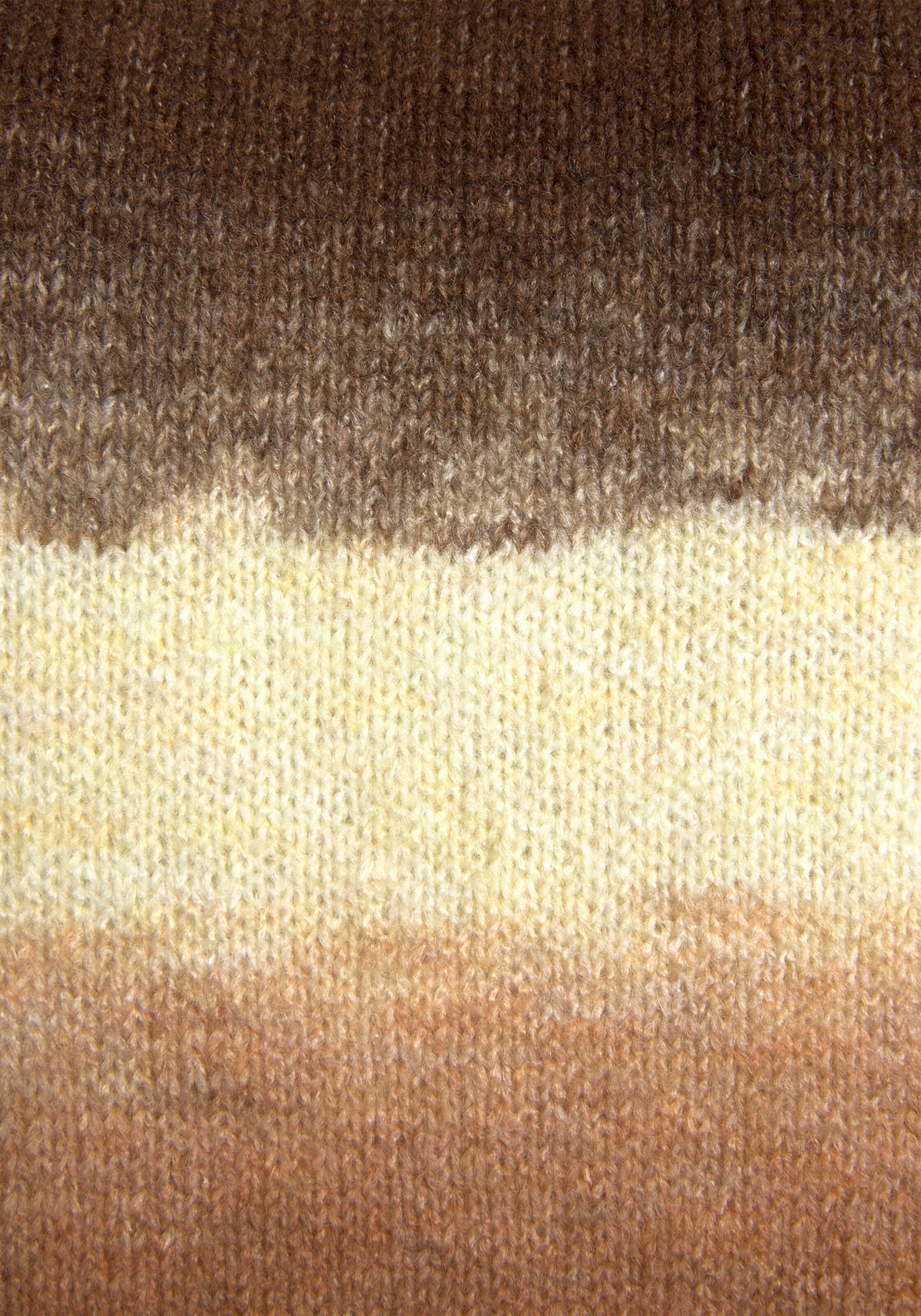 Vivance Strickpullover in braun-beige