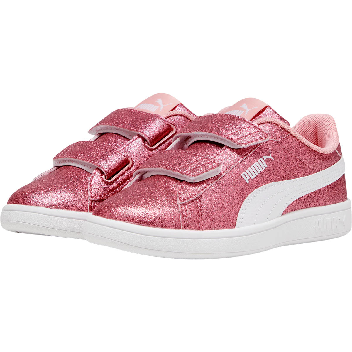 PUMA Smash 3.0 Glitz Glam PS Velcro Sneakers Børn