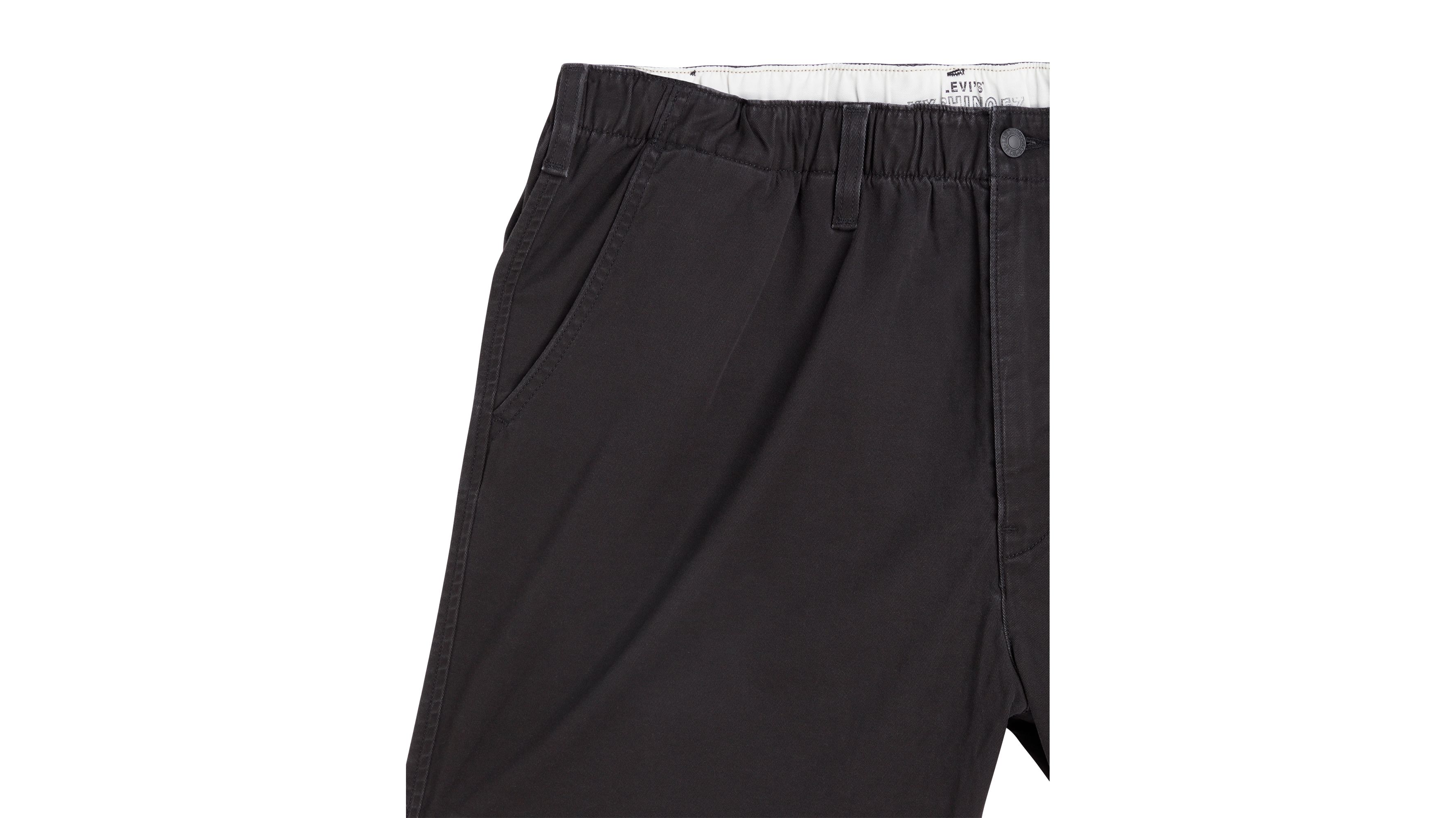 Short XX Chino EZ II (Grandes tailles) - Meteorite - Noir