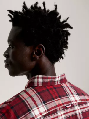 Camisa Tommy Tartan Blocked Regular Fit