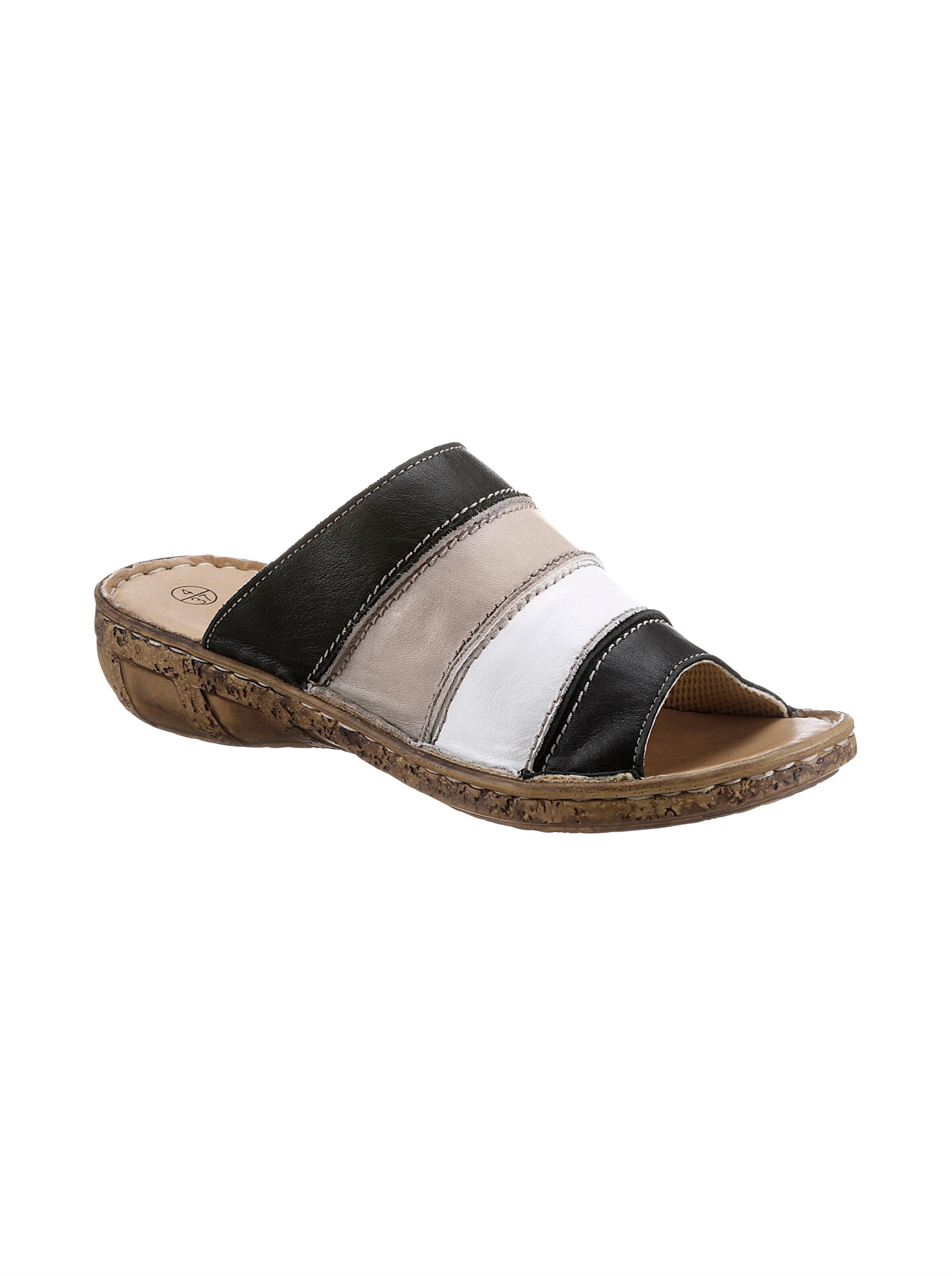 airsoft modern+ Pantolette in schwarz