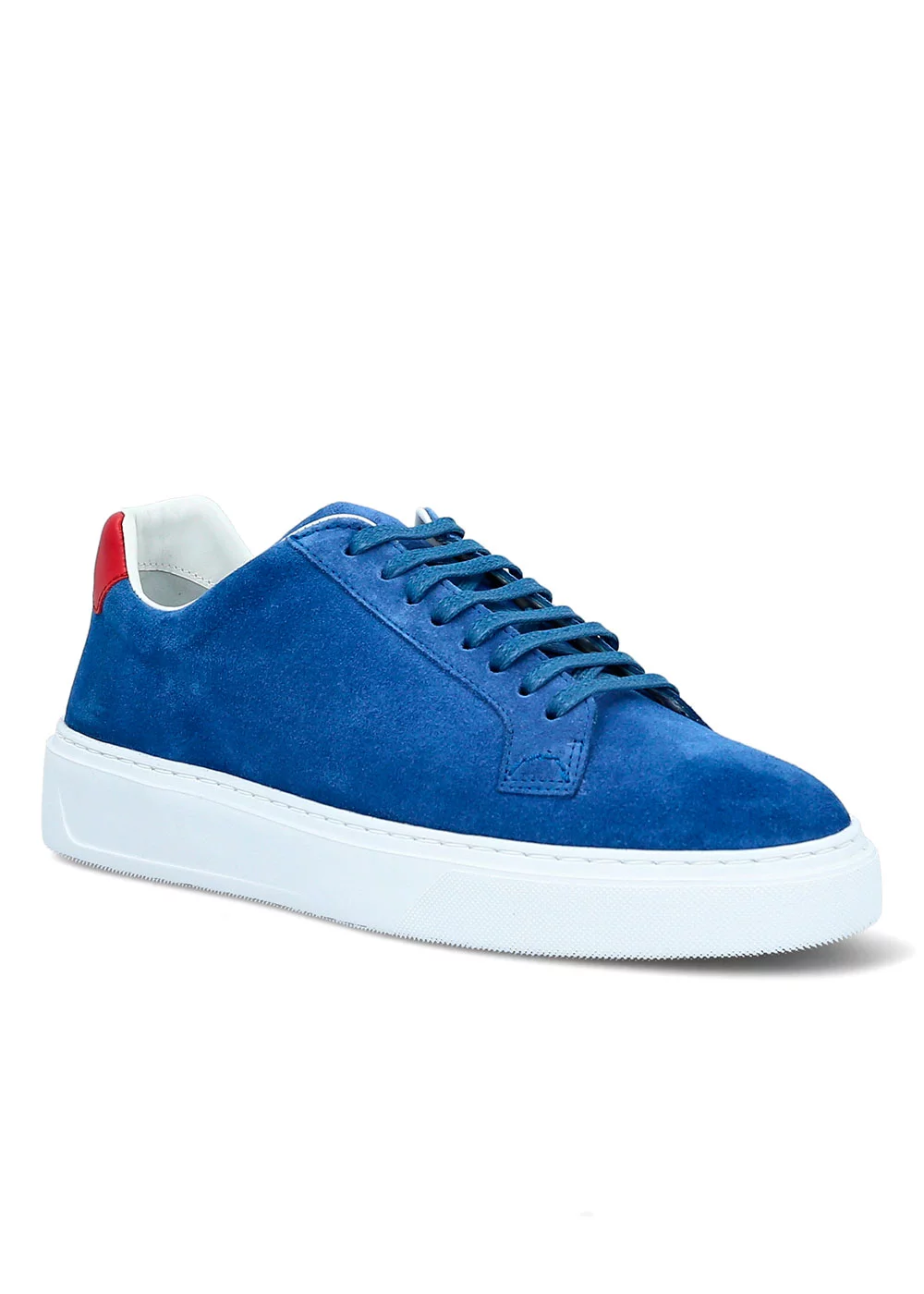 BASKET OTELLO 2 VELOURS BLEU