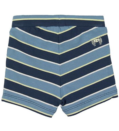 Minymo Shorts - Blå Stribet