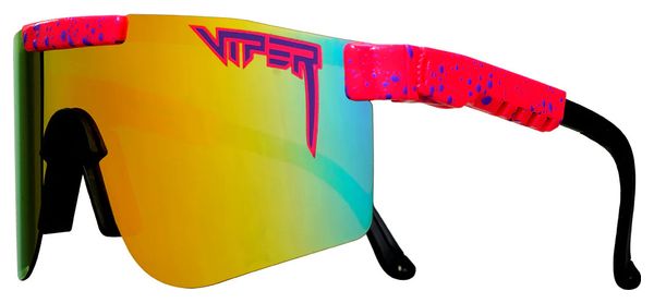 Paire de Lunettes Pit Viper The Radical Polarized Double Wide Rose