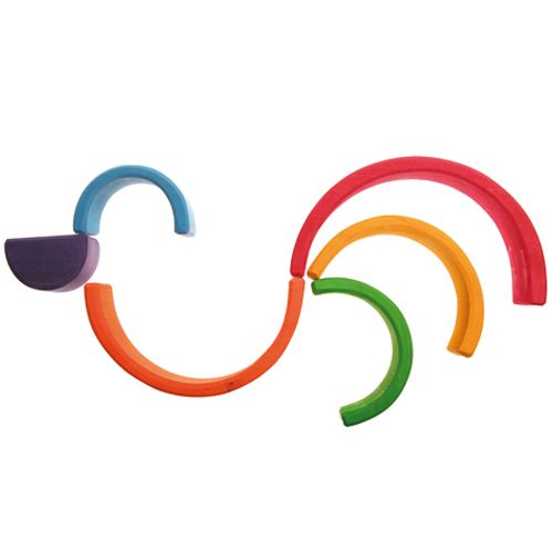 Grimm's regenboog stapeltoren - 6 bogen 17 cm