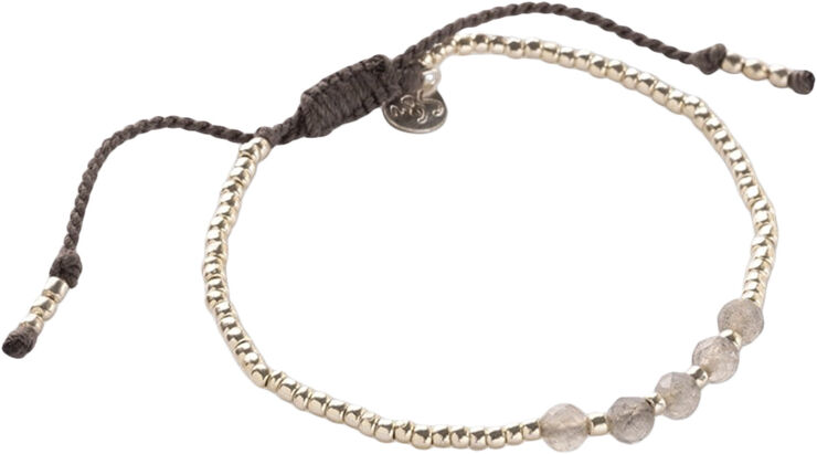 A Beautiful Story Essential Labradorite Bracelet SC Silver