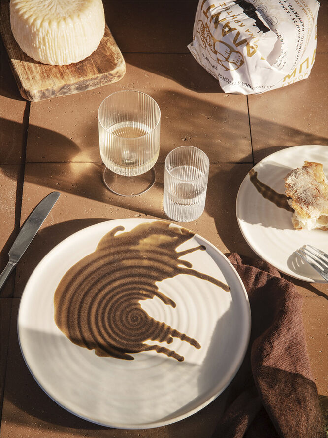 ferm LIVING Ripple Verrines - Set of 4 - Clear Clear