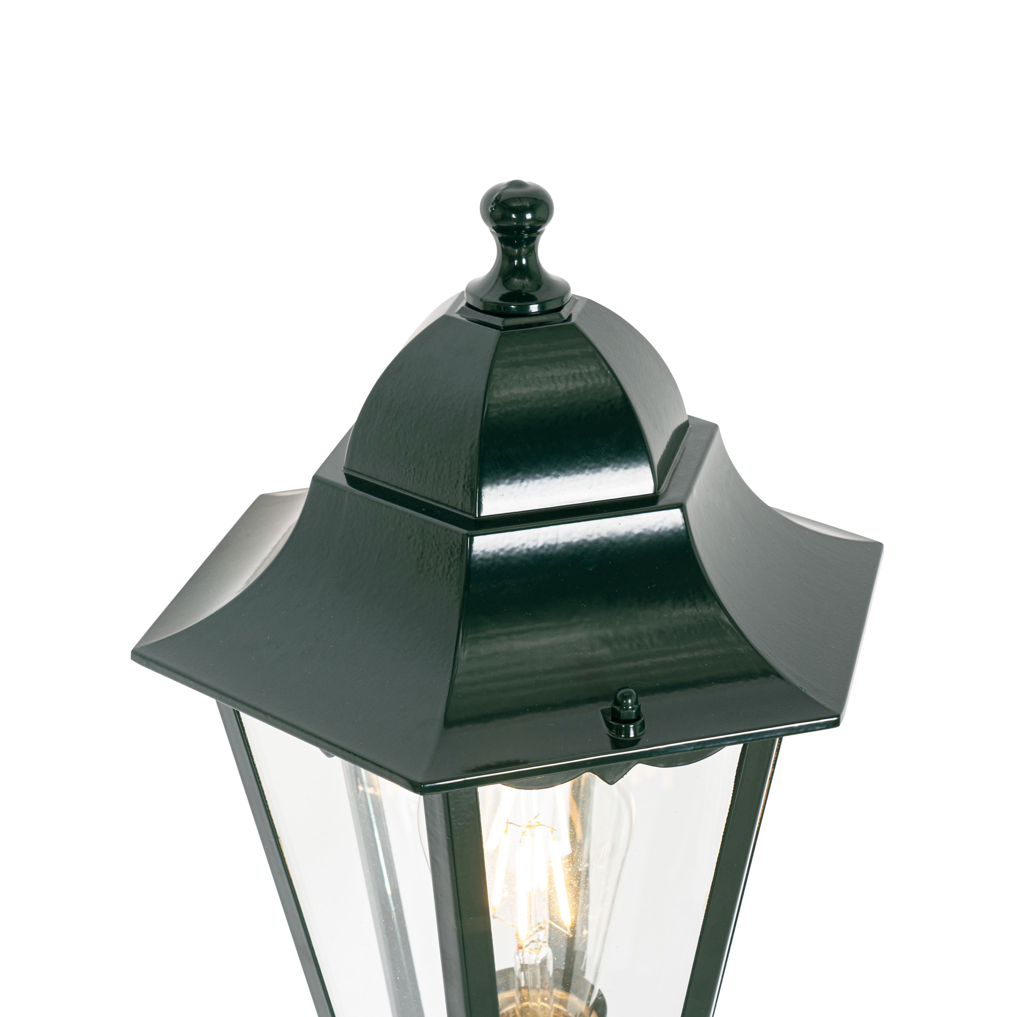 Klassieke staande buitenlamp donker groen 125 cm IP44 - New Orleans