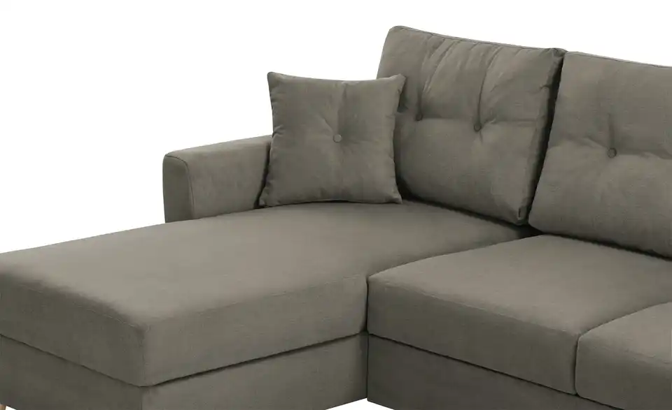 Ecksofa Carla Grau, Braun links