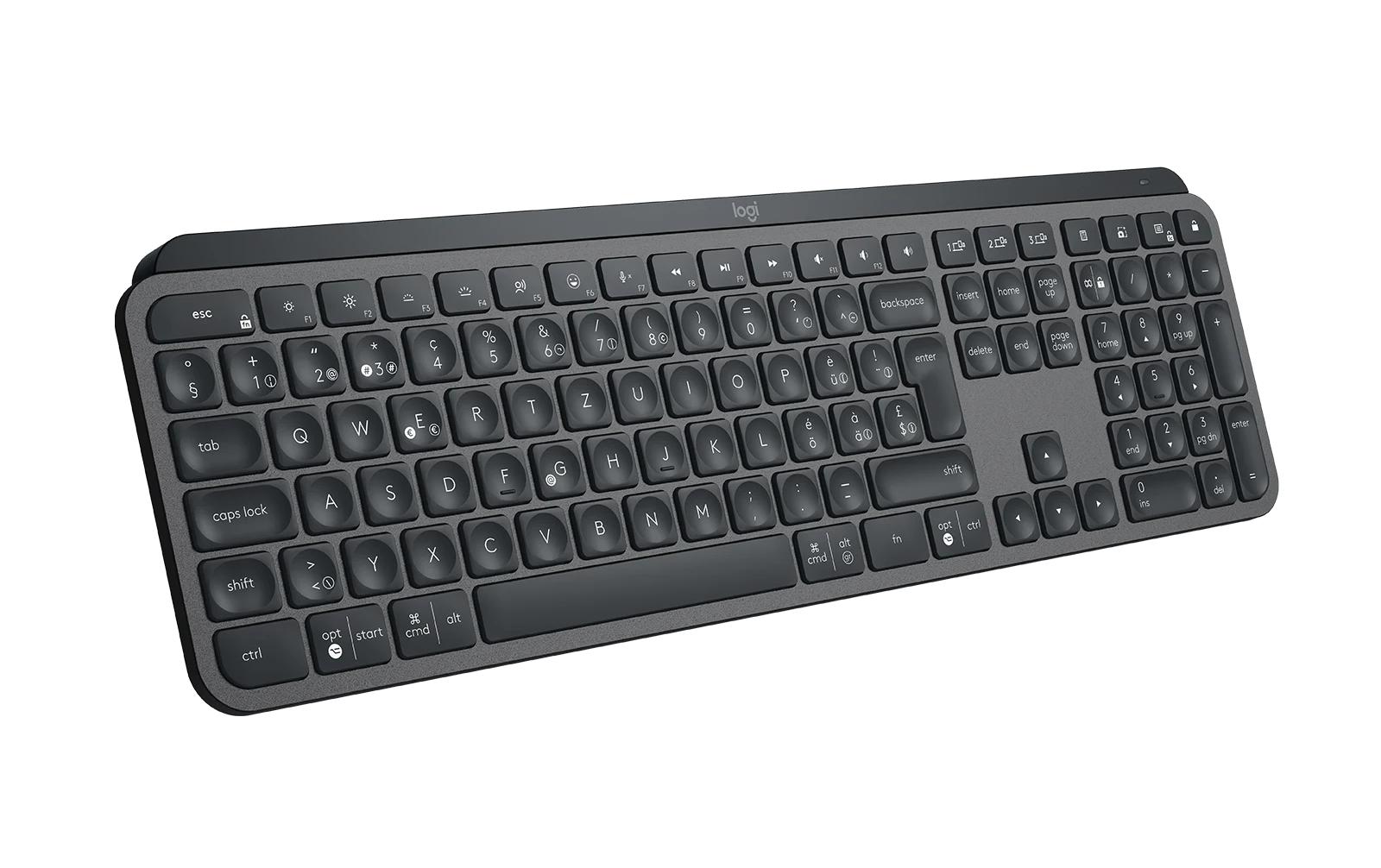 Tastatur Mx Keys for Business<br>Komfortable Business-Tastatur mit «Logitech Flow»-Technologie und Logi Bolt Empfänger