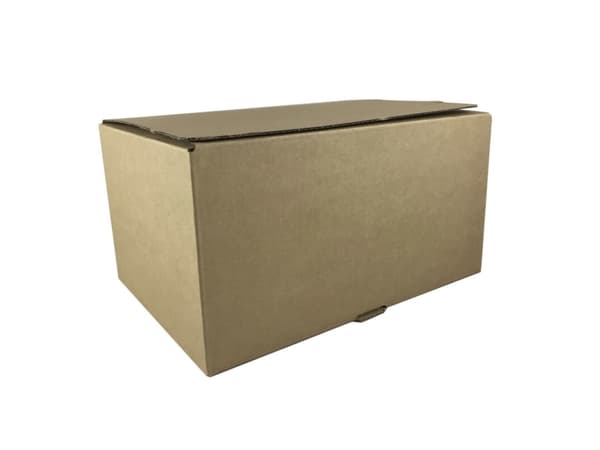 Webshopkasse 160x130x70mm med tape og tearstrip - (20 stk.)