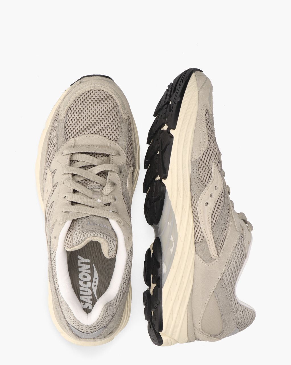 Saucony ProGrid Omni 9 Premium Grijs Herensneakers