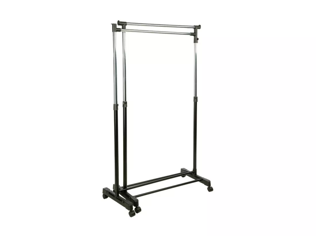 Double Portant à Vêtements 