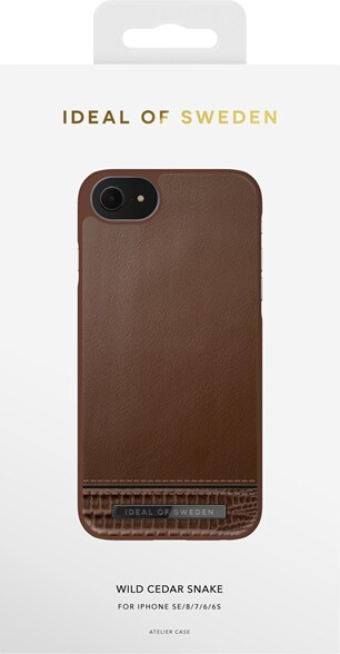 iPhone SE (2022/2020) / 8 / 7 / 6S / 6 Hardcase Hülle Atelier Case (IDACSS21-I7-293) - Wild Cedar Snake