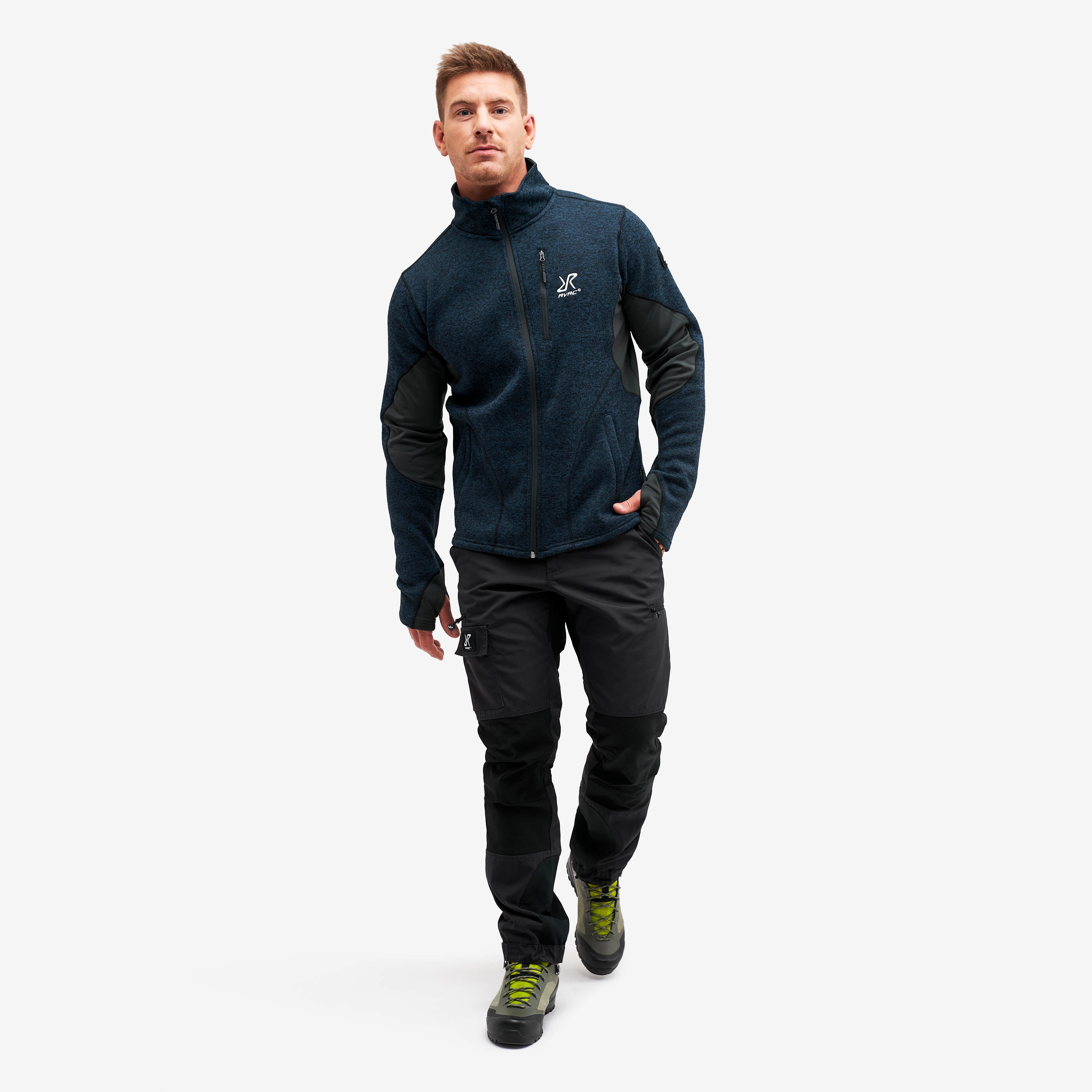 Fusion Fleece Herre Peacemaker Blue