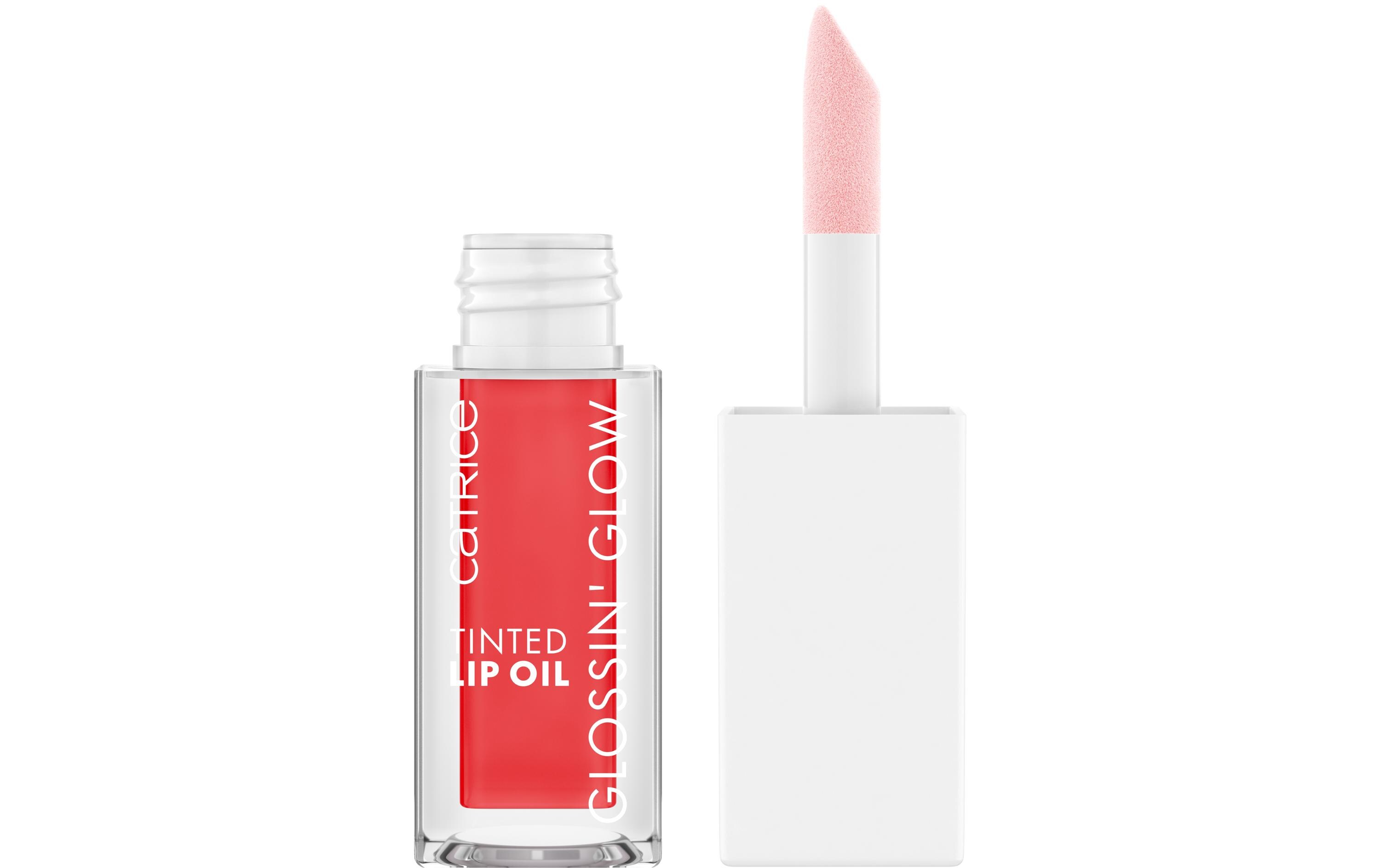 Glossin Glow Tinted Lip Oil Drama MamaPflegendes Lippenöl mit einem Hauch Farbe und glänzendem Finish