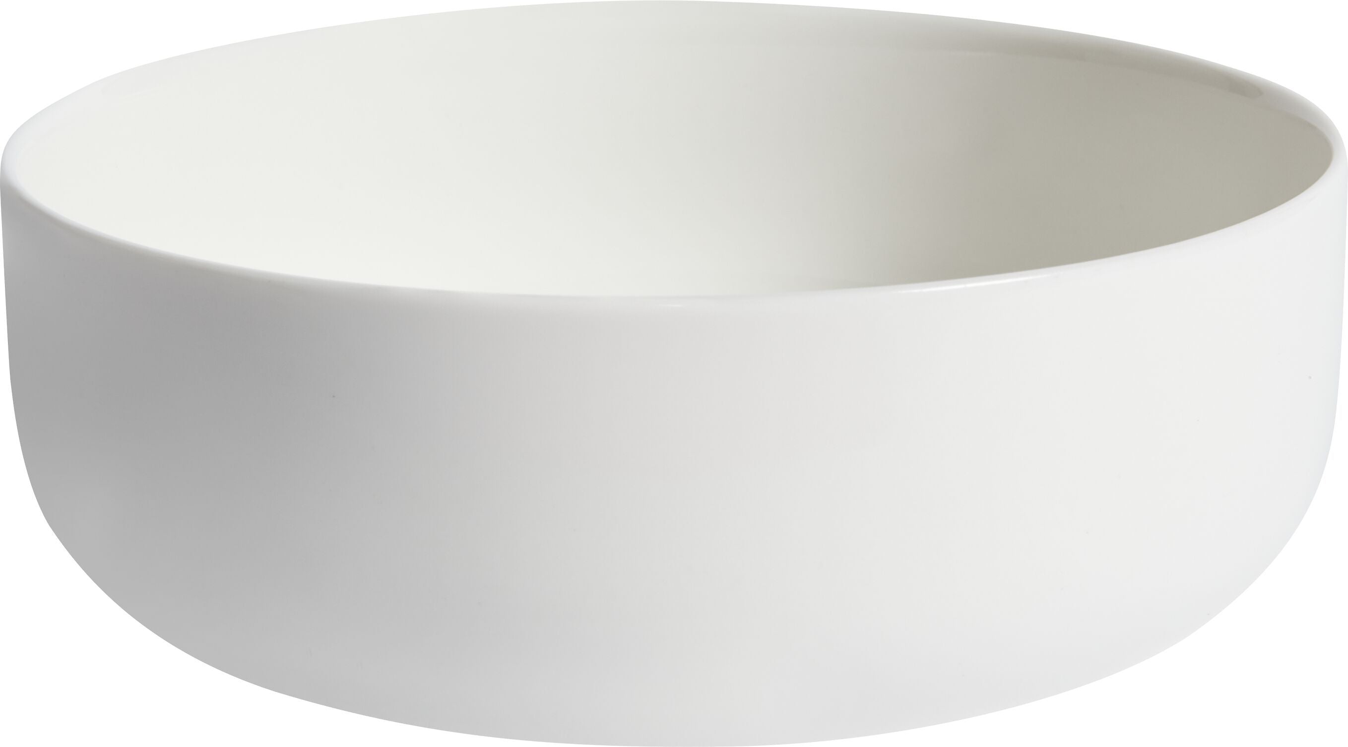 NUANCES Schüssel - Weiss / H: 4.4 cm