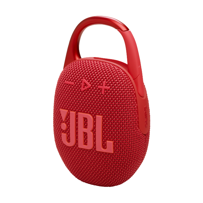 JBL - Clip5 Portable Bluetooth Speaker - Red