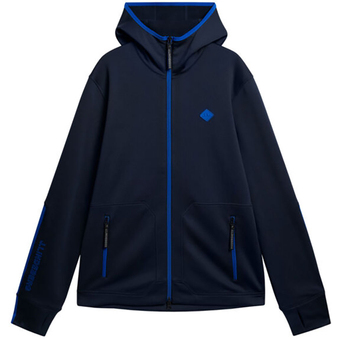 J.Lindeberg Aerial Pro Hood Fleecejacke JL Navy Herren