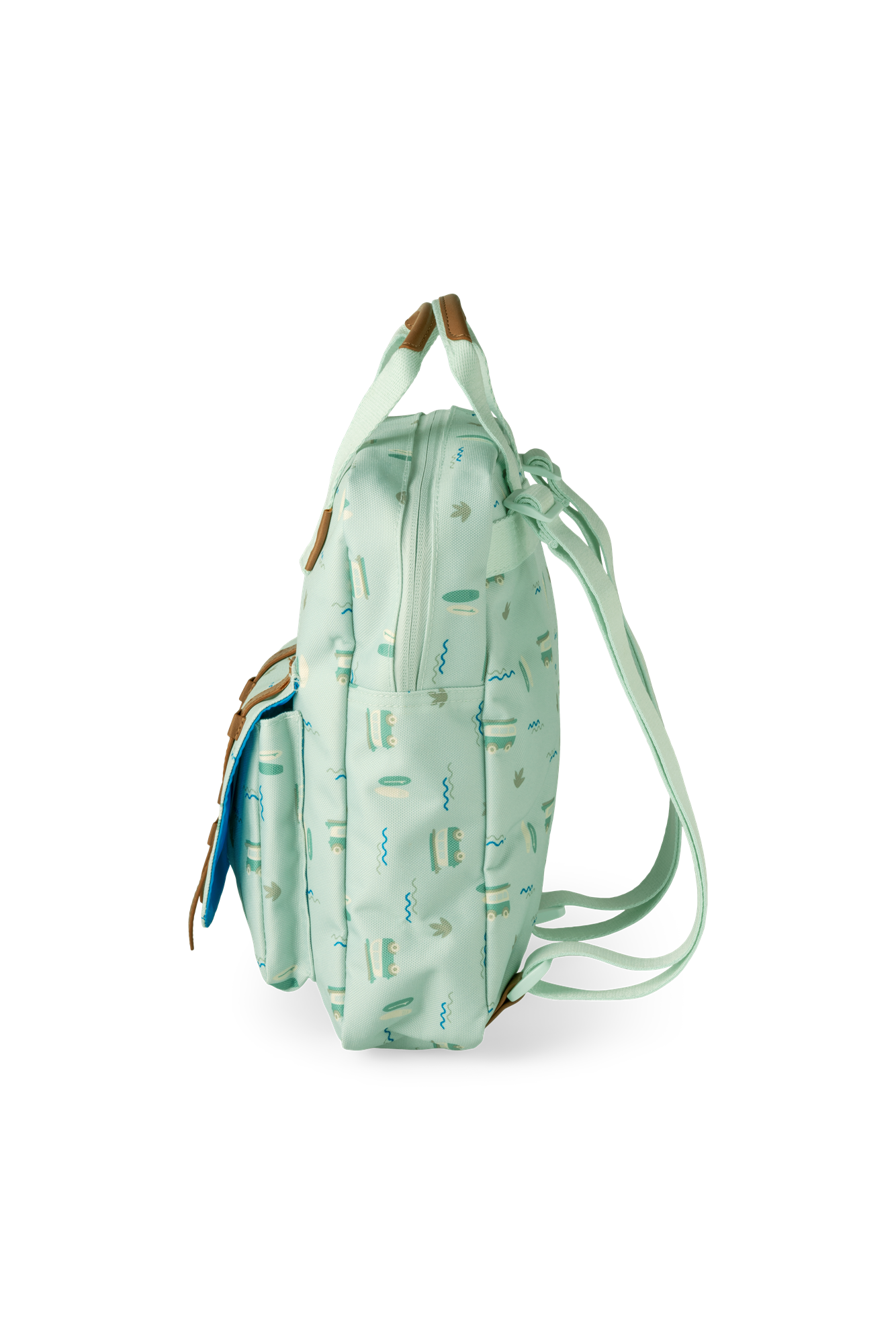 Rygsæk small | 21 x 8 x 28 cm. | Light Green | Fresk