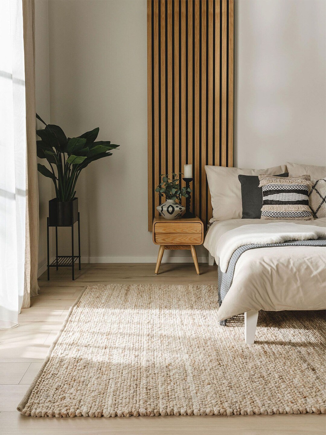 benuta pure Teppich FINN 100 x 150 cm beige