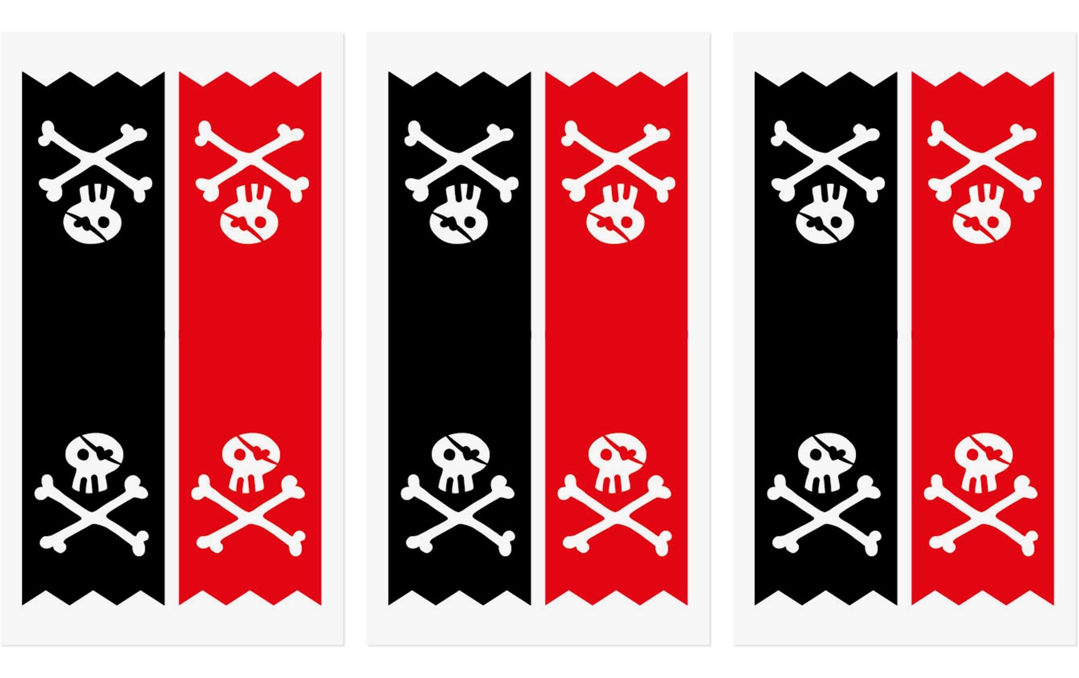 Geschenktüte Piraten 1 Stück, BraunSüssigkeiten-Tüten