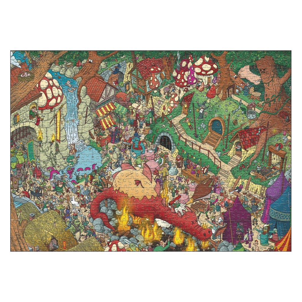 Puzzle - Fantasyland - 1000 Pièces