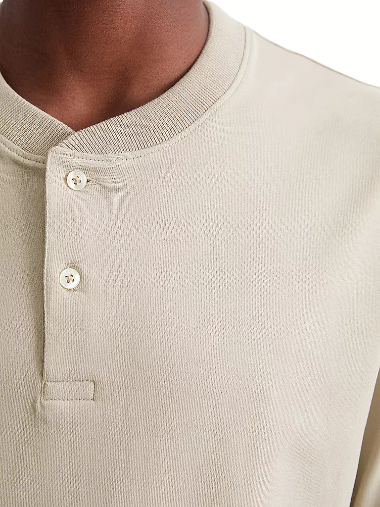 MARC O'POLO Langarmshirt grau