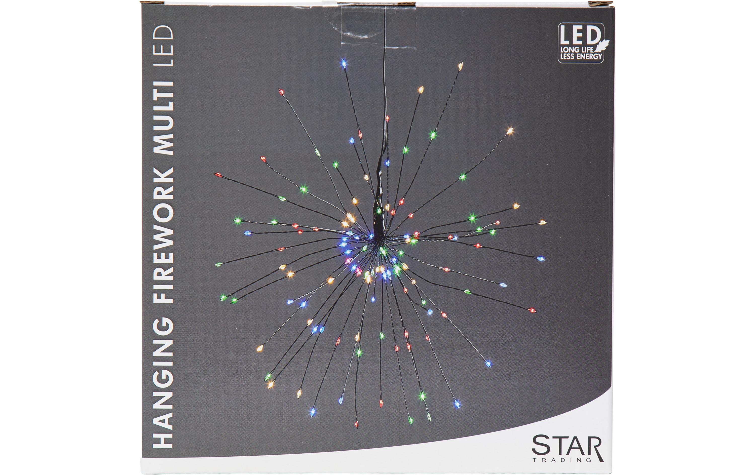 Hänger Firework, 120 LED, 26 cm, indoorHängedekoration in Feuerwerksform