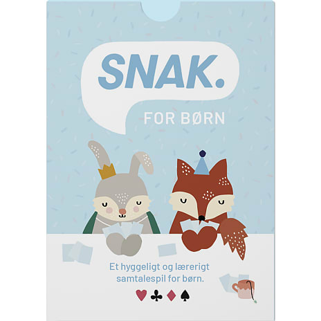 SNAK for børn samtalekort