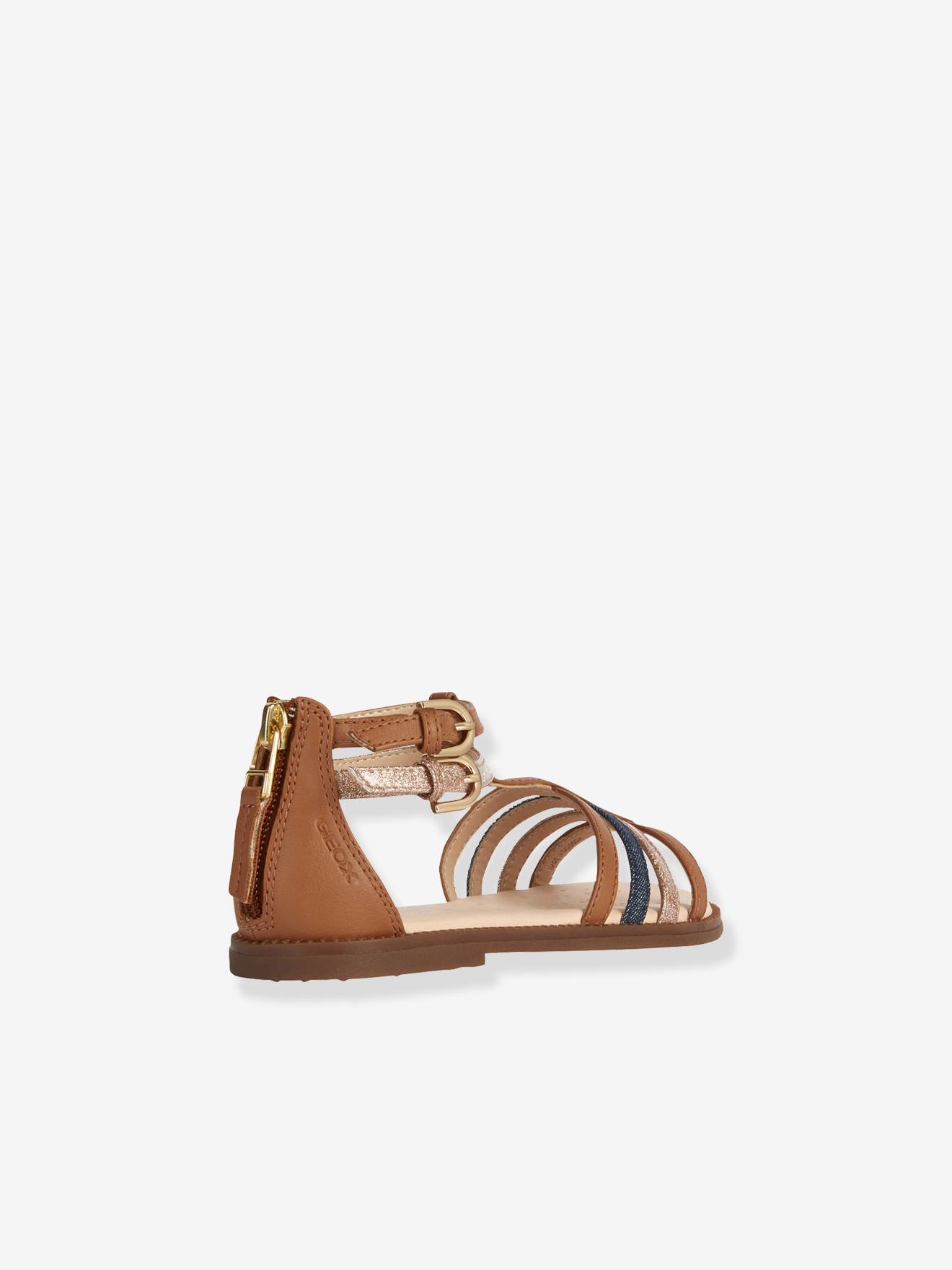 Sandálias infantis Geox® Karly Girl, marrom