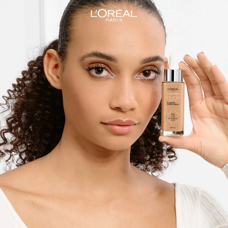 L'Oréal Paris Cosmetics True Match Nude Plumping Tinted Serum 30 ml- No. 6-7 Tan