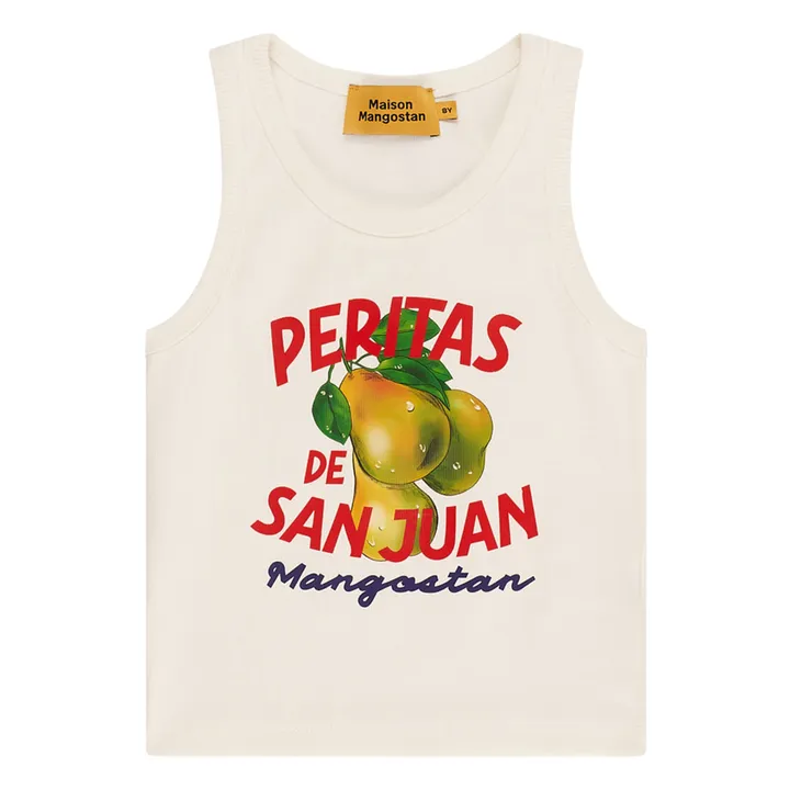 Maison Mangostan Débardeur Peritas | Blanc
