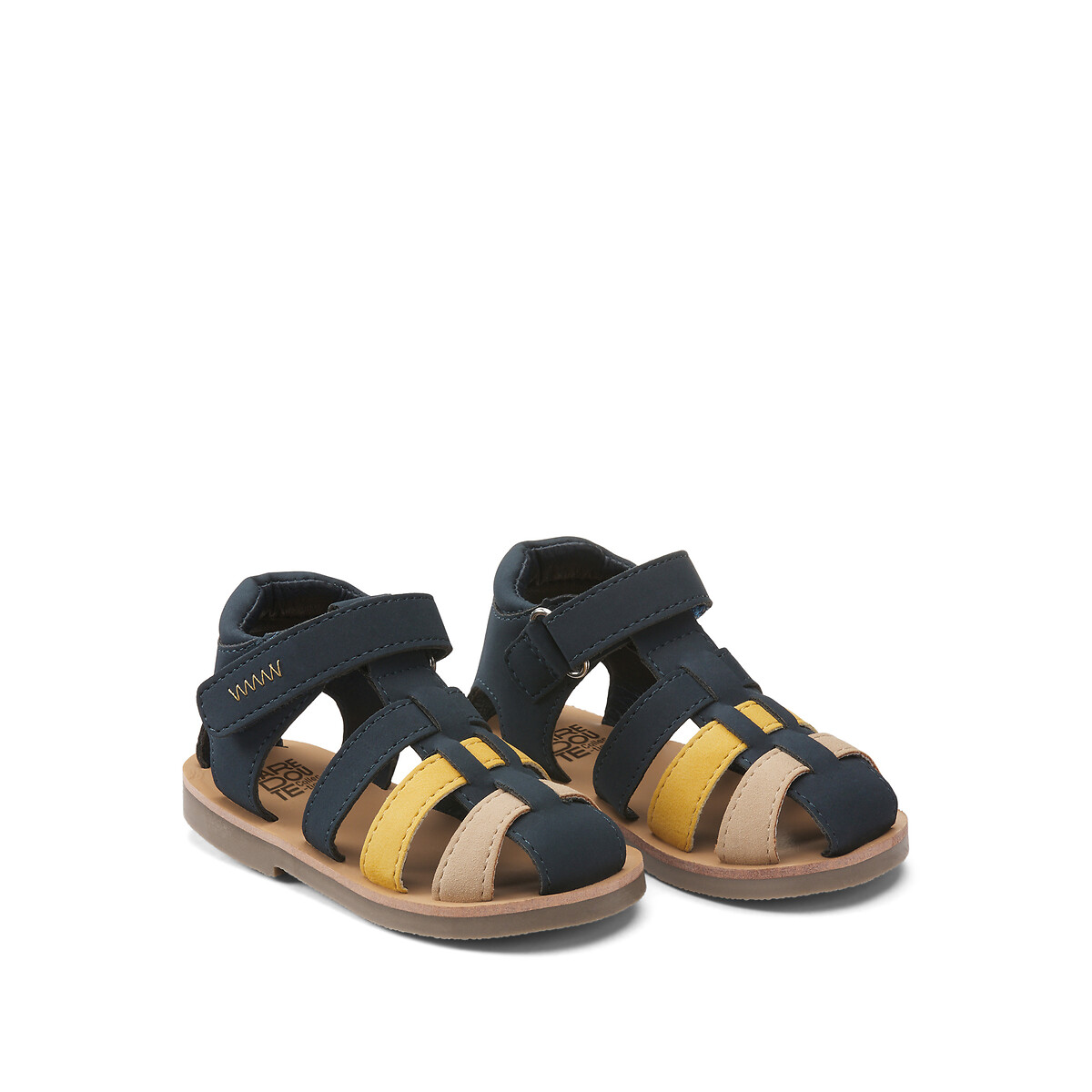 COLEÇÕES LA REDOUTE<br>Sandálias com Velcro