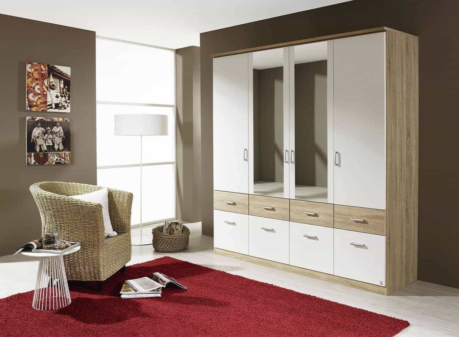 Drehtürenschrank Bergen-Extra