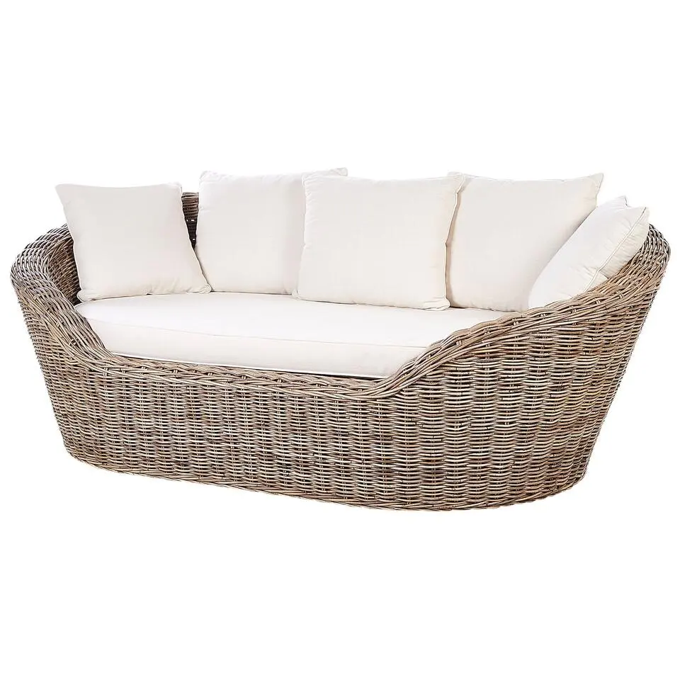 CAVO - Ligbed - Natuurlijk - Rotan