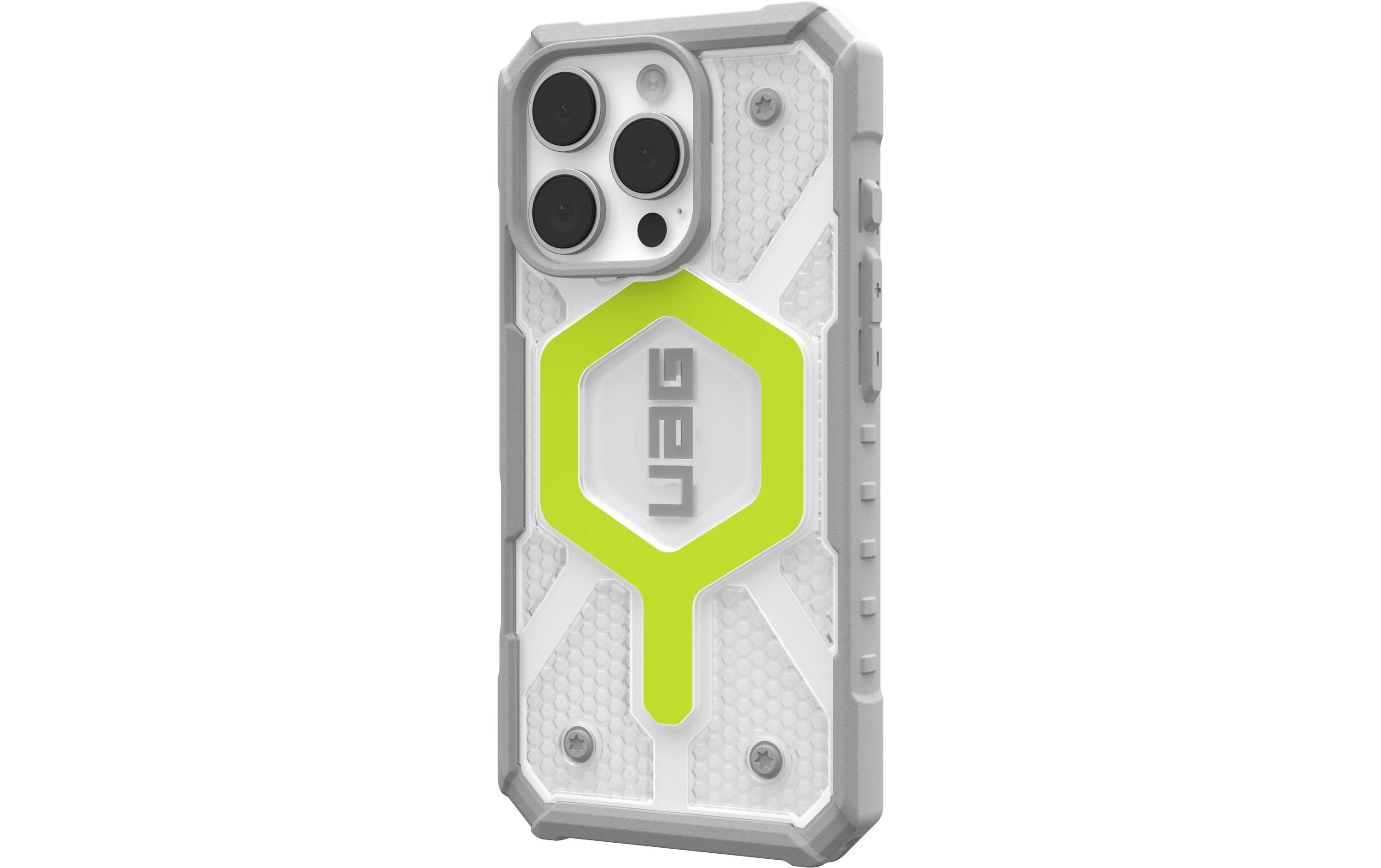Back Cover Pathfinder Clear iPhone 16 Pro Active NeonSchutzhülle für das Apple iPhone 16 Pro