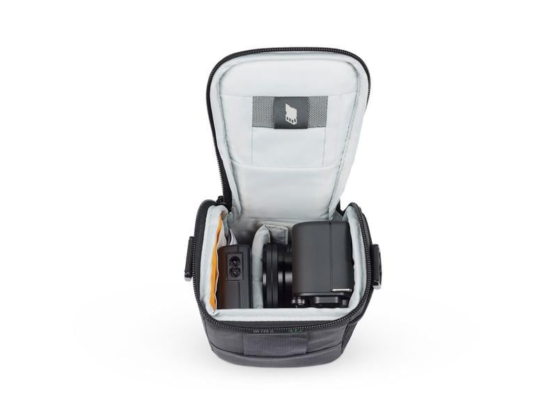 Lowepro Kamera-Tasche Adventura SH 115 III (GRL) Schwarz Robuste und praktische Kameratasche aus recycelten und solution-dyed Materialien